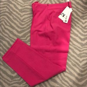 Zara Pink High Waist Pants